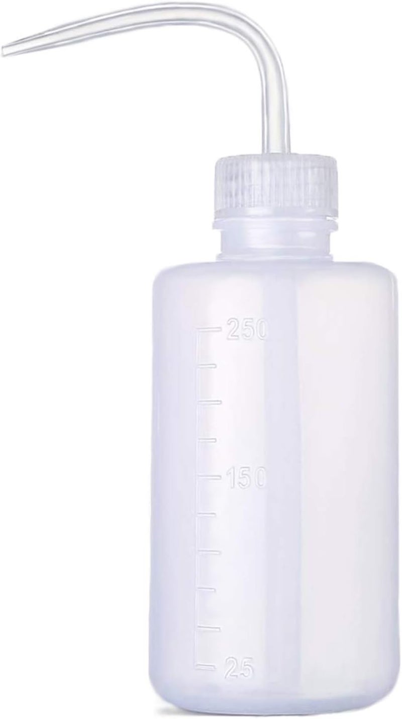 BEADNOVA Squeeze Bottle Plant Watering Bottle 250ml 8oz Small Wash Bottle Squeeze Plastic Small Watering Can for Indoor Plants Succulent Watering Can (1pc) - Image 1